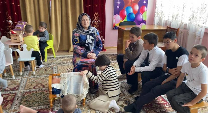 В Центре прошло развлечение «Добрый свет ваших глаз» в рамках Года семьи